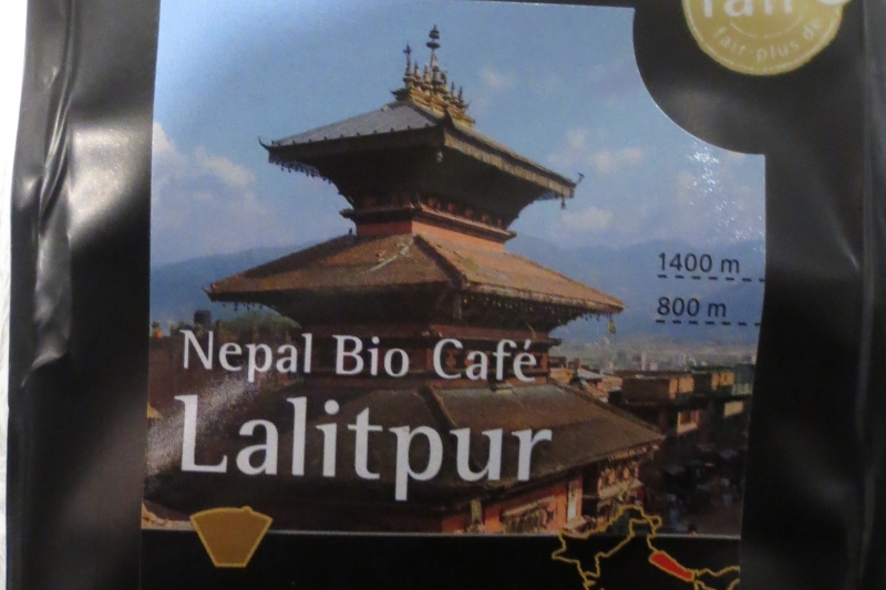 Biocafé Lalitpur von Gepa im Weltladen Soltau