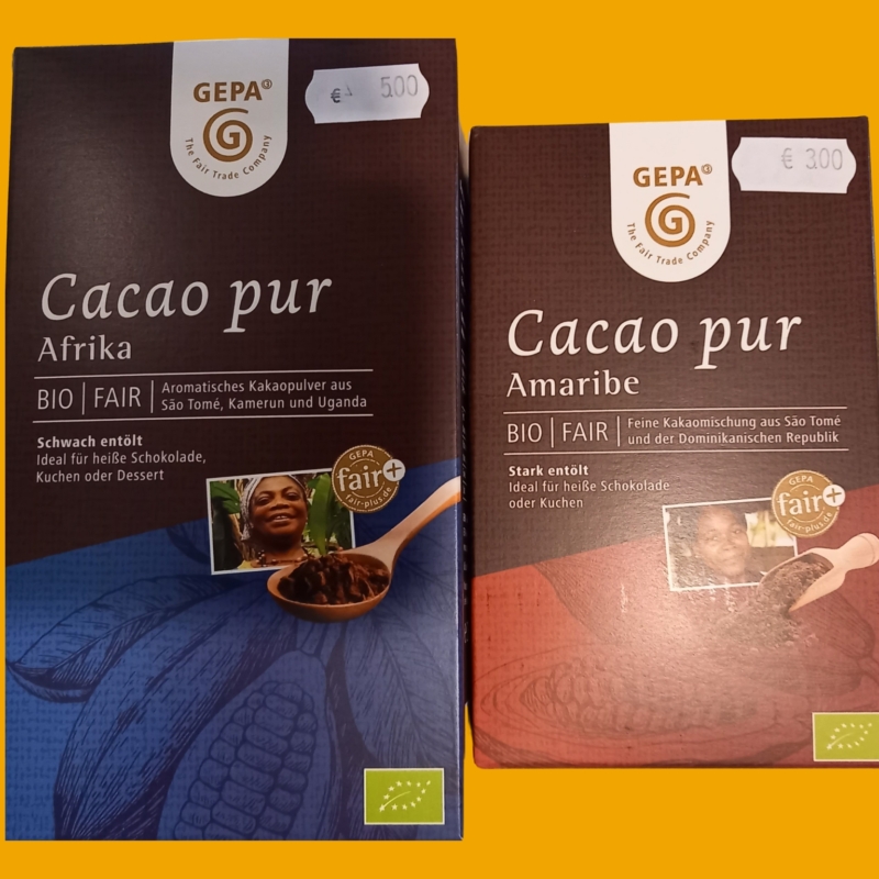 Erstklassiger, aromatischer Bio-Kakao – Cacao pur Afrika