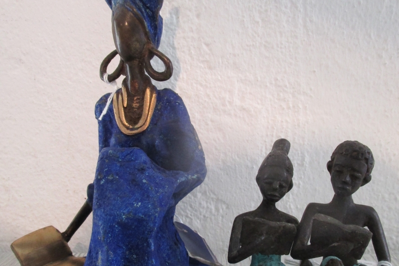 Unikate aus Bronze und Messing von Künstlern aus Burkina Faso