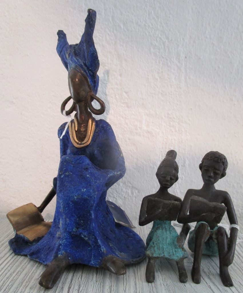 Unikate aus Bronze und Messing von Künstlern aus Burkina Faso